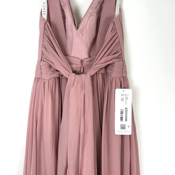 NWT-Azazie Kora bridesmaid dress, Dusty Rose, Size A4 (US), Wedding Wear - Picture 4 of 8